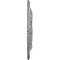 Ekena Millwork Hurley Medallion (Canopies up to 7 1/4"), 22 1/8"OD x 7 1/4"ID x 1 3/4"P, Ultra Pure White Crackle CM26HUUWC - alternate 2